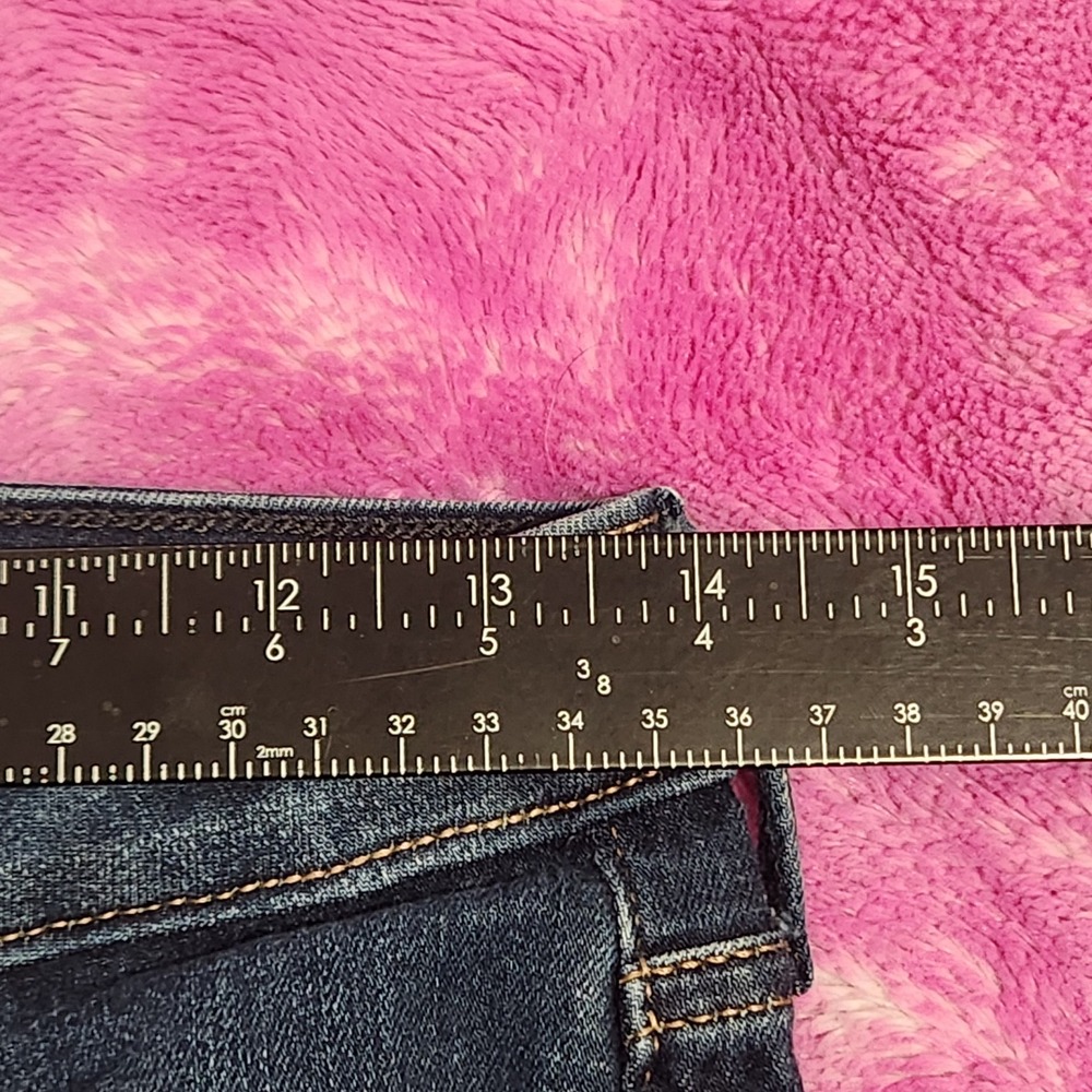 Hollister 7S Womens High Rise Super Skinny Jeans Dark Wash Stretch W28 L26 - Picture 5 of 11